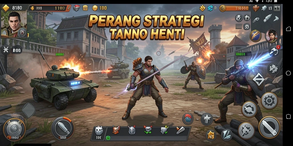 Gameplay seru dan strategi mendalam di 8180.