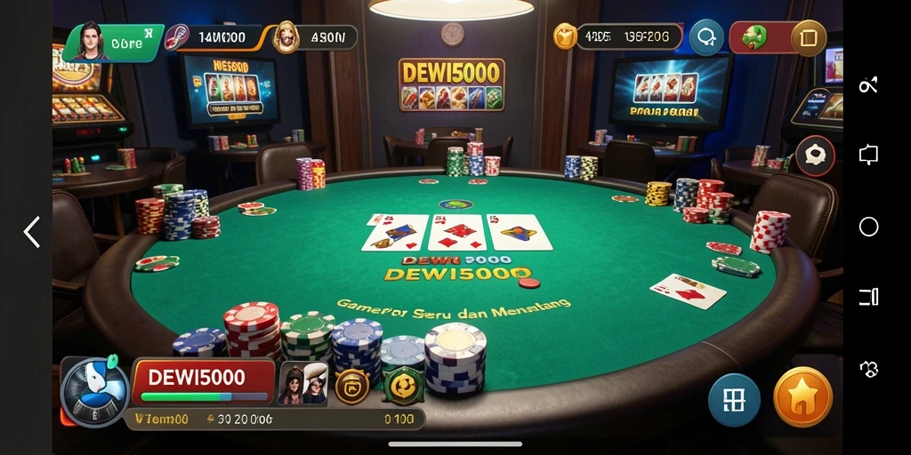 Tampilan gameplay seru DEWI5000 yang mengasyikkan.