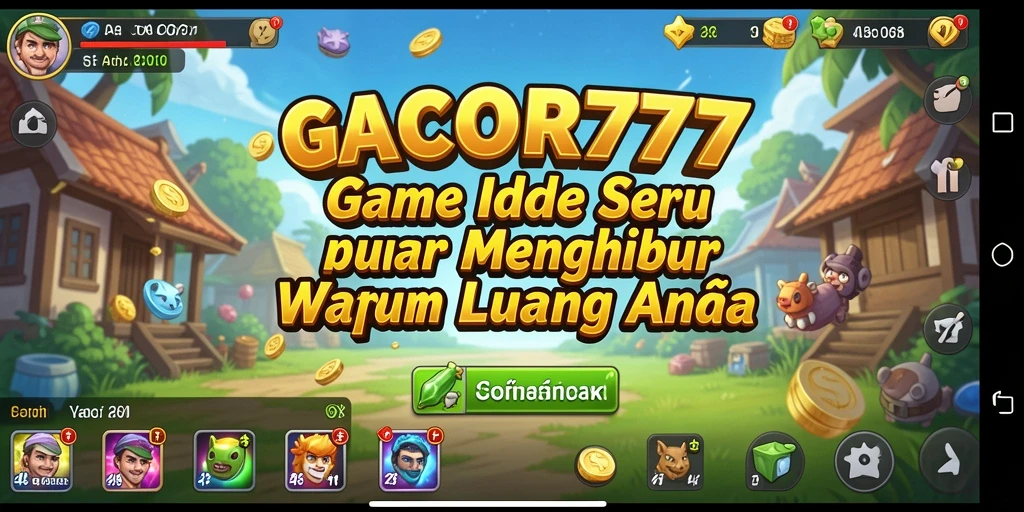 Tampilan menarik GACOR77 dengan gameplay Idle yang mengasyikkan.