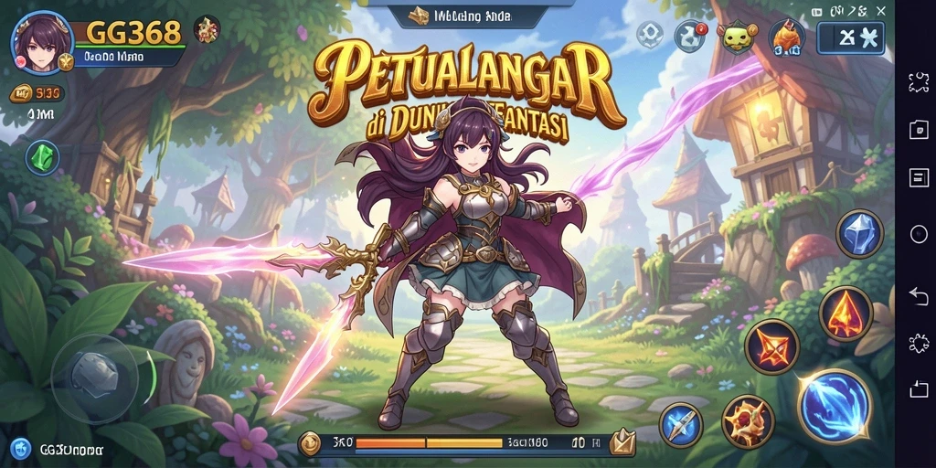Screenshot GG368 menampilkan aksi seru dalam permainan Anime.
