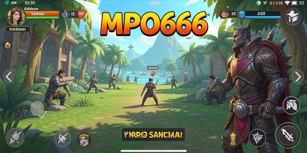 Tampilan menarik dari gameplay MPO666 yang seru.