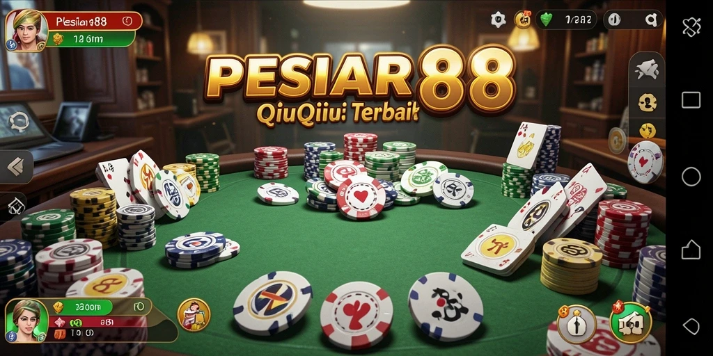 Tampilan gameplay QiuQiu yang menarik dari PESIAR88.