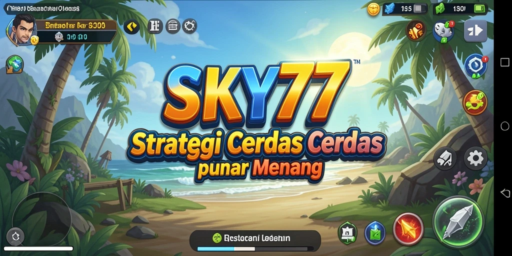 Tampilan gameplay <strong>SKY77</strong> yang seru dan strategis.